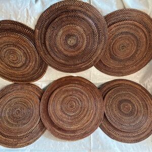 Calaisio Set of Six - 13” Plate Chargers